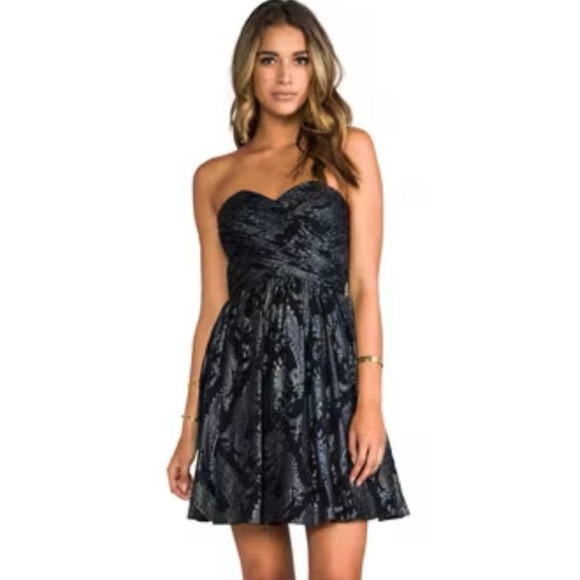 Revolve Erin Fetherston Runway Flora Dress Mini Sweetheart Formal - Picture 1 of 9